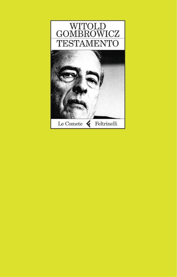La presentazione del Testamento di Witold Gombrowicz