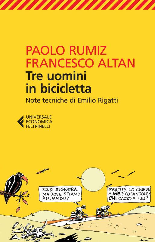 Tre uomini in bicicletta