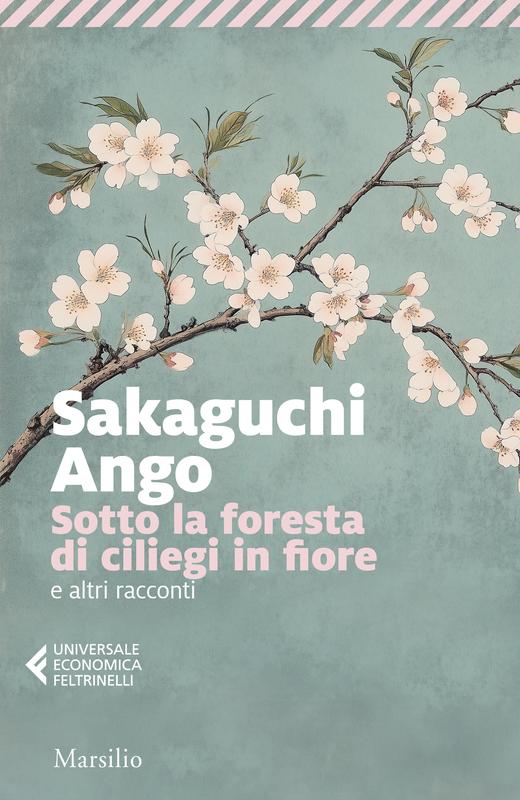 Sotto la foresta di ciliegi in fiore